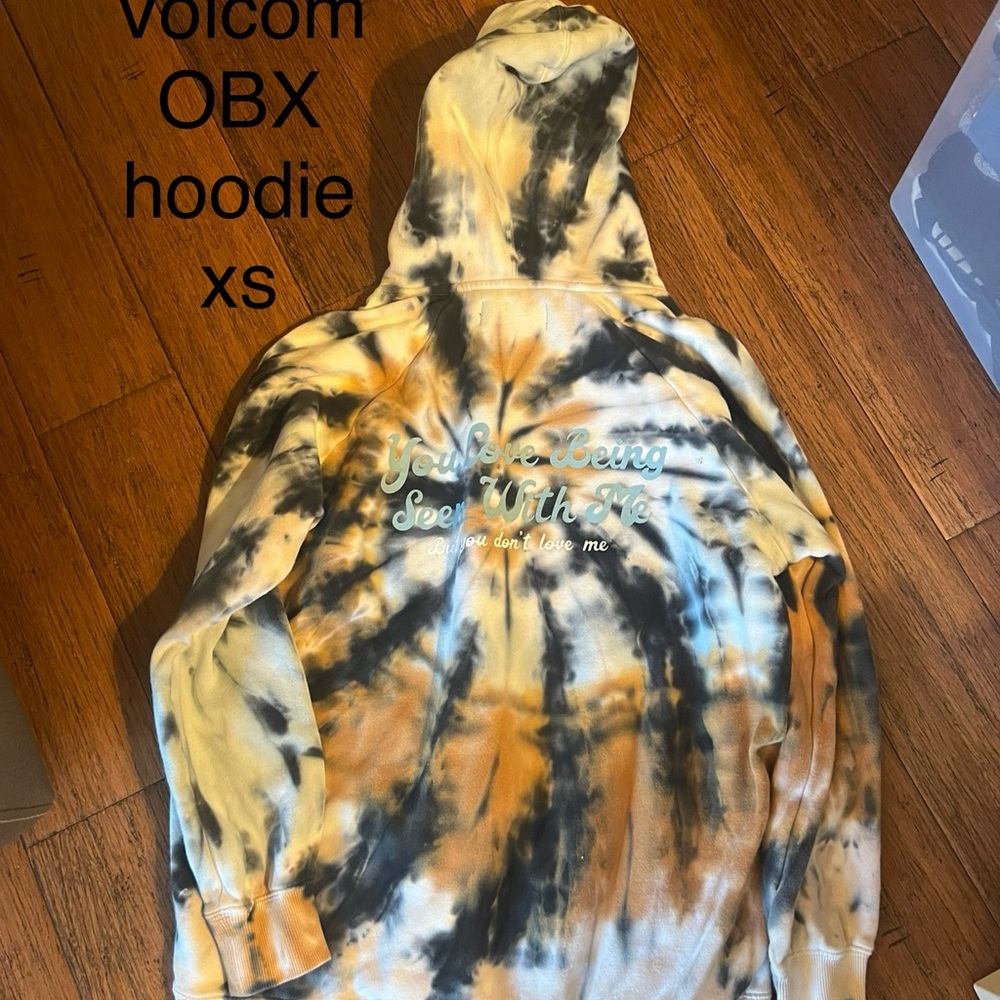 Volcom Multicolor Tie-Dye Hoodie